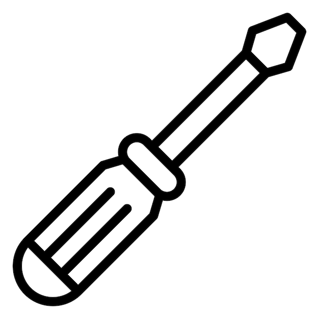 Screwdriver Vector Illustration