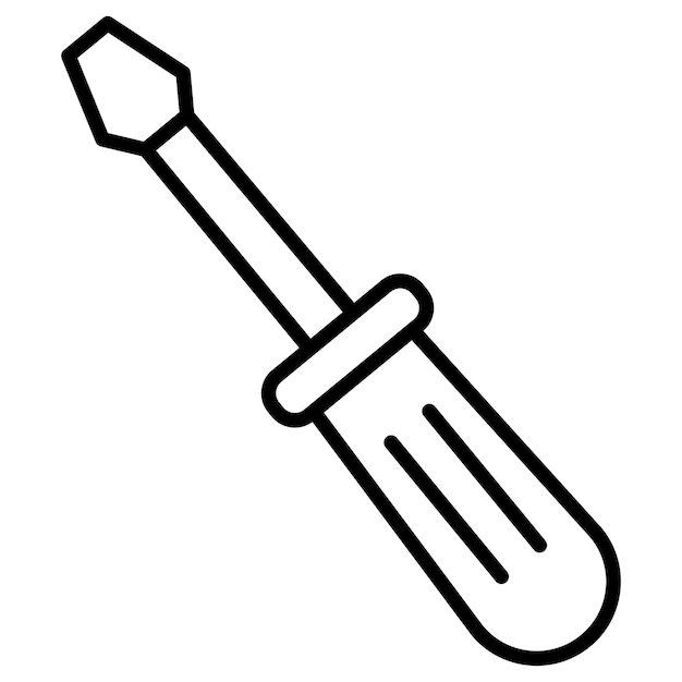 Screwdriver vector illustration