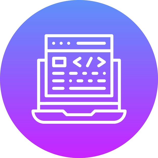 Script vector icoontje illustratie van Cinema icoonset