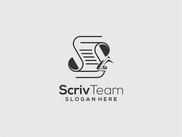 Vector scriv team logo