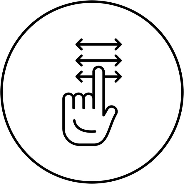 Scrolling icon vector afbeelding Kan worden gebruikt voor User Experience