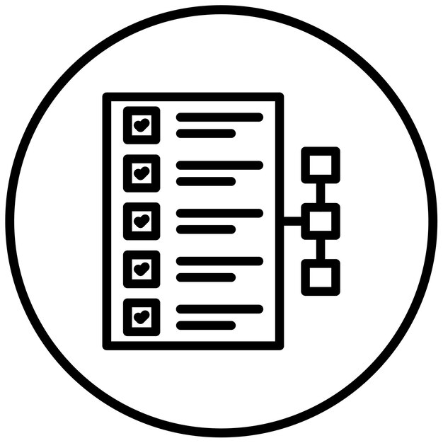 Векторная иллюстрация задач Scrum