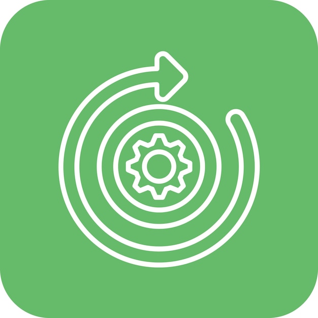 Scrumban icoon vector afbeelding Kan worden gebruikt voor projectbeheer