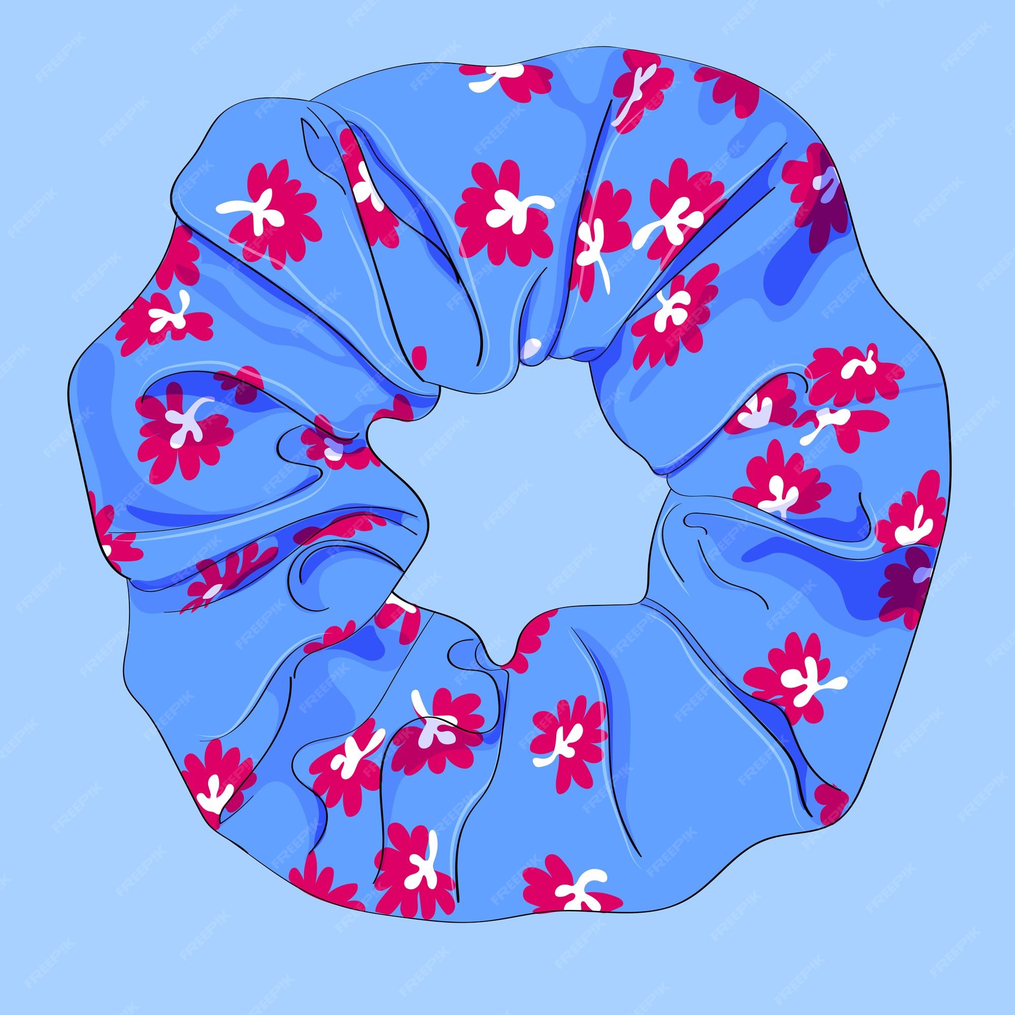 Premium Vector | Scrunchies icon in cartoon style. perfect for hair dress salon, kids shop, beauty and fashion store. Premium Vector | Scrunchies icon in cartoon style. perfect for hair dress salon, kids shop, beauty and fashion store.