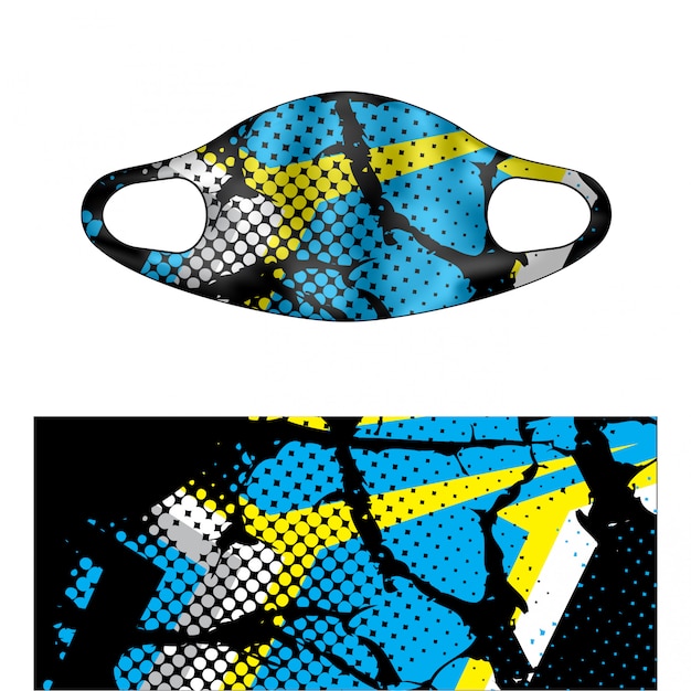 Vector scuba masker illustration