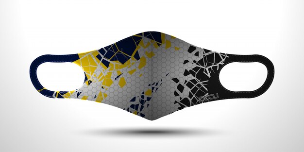 Scuba masker safety face design.