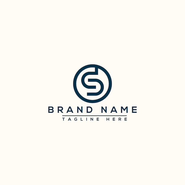 SD Logo Design Template Vector Graphic Branding Element