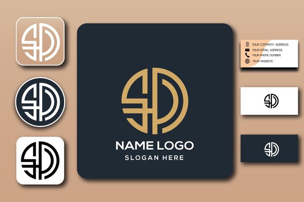 sd logo template