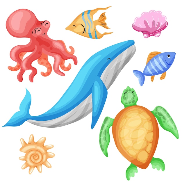 海の動物 ウェクター
