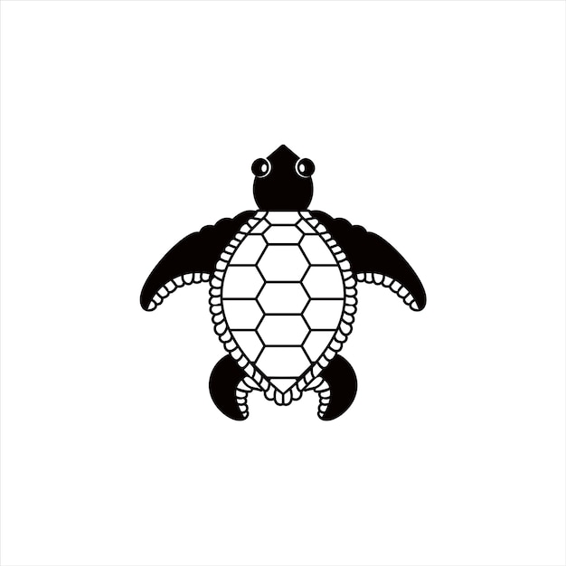 sea turtle animal element graphic