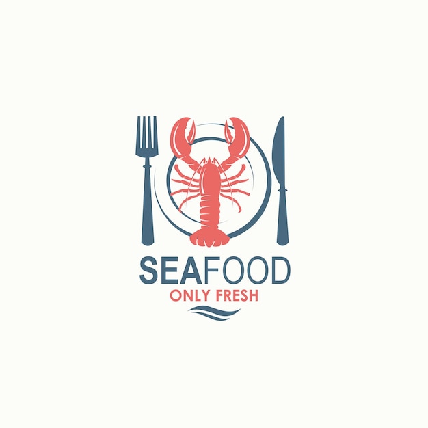 seafood menu design