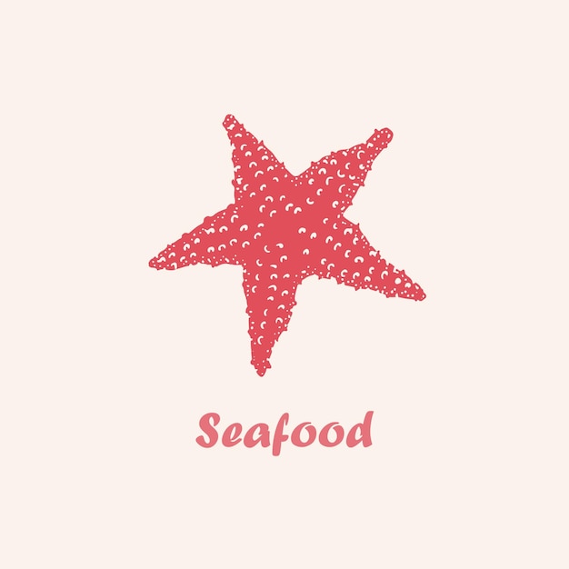 Логотип морских звезд морской искусства морской океанской морской
