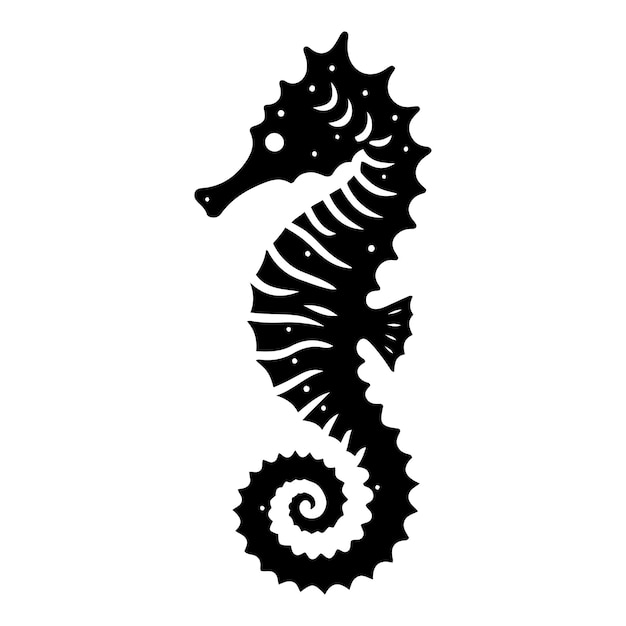 Vector seahorse_a