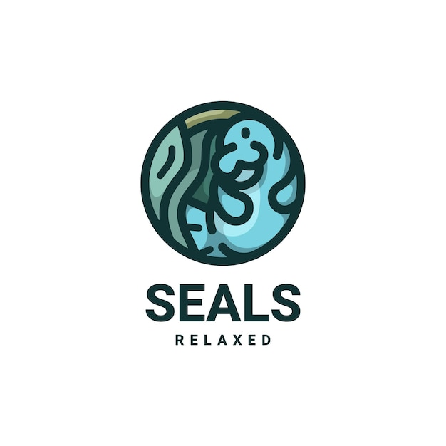 Логотип тюленей
