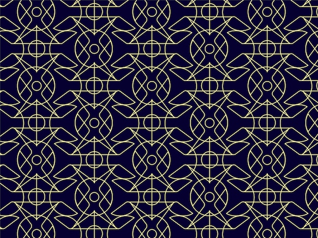 Seamless abstract geometric pattern design