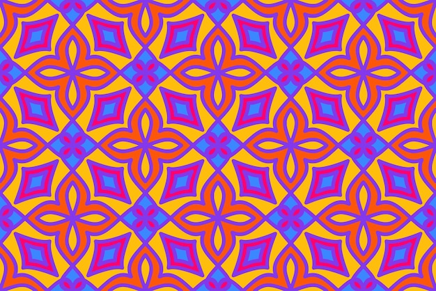 Seamless abstract geometric shape pattern