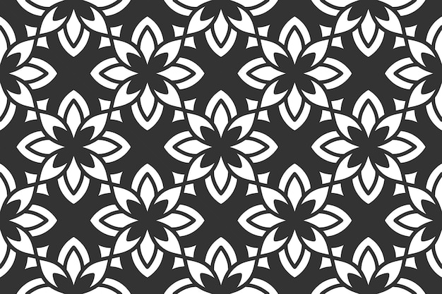 Seamless abstract geometric shape pattern