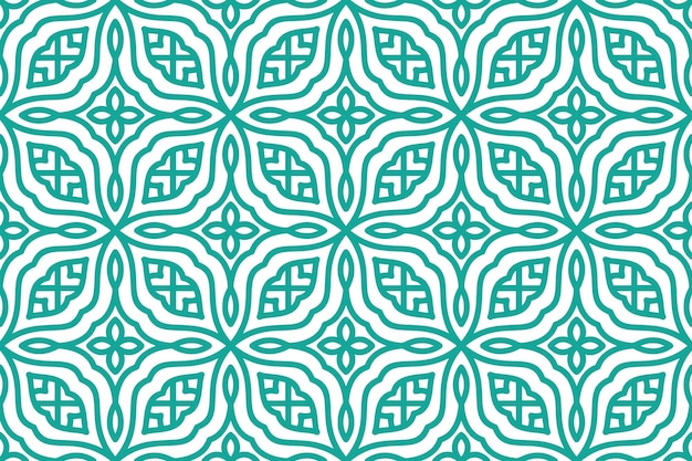 Seamless abstract geometric shape pattern