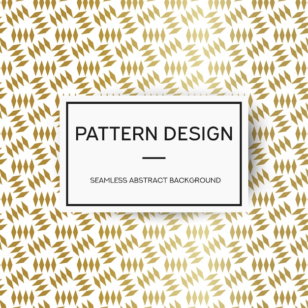 Seamless abstract gold pattern design