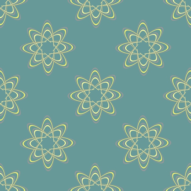 Seamless abstract ornamental background