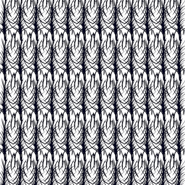 Seamless Abstract Pattern Design Vector Illustration