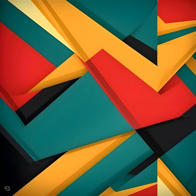 Seamless abstract pattern of geometric shapes as abstract background wallpaper