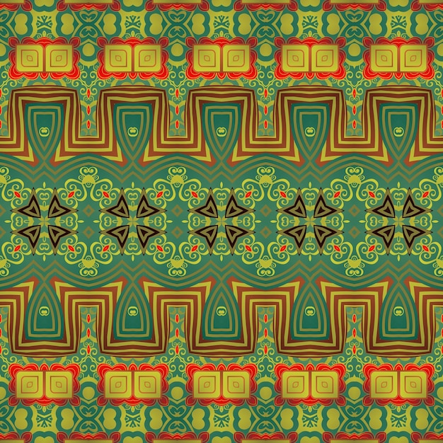 Seamless abstract pattern vector illustration You can use it for carpet shawl pillow cushion