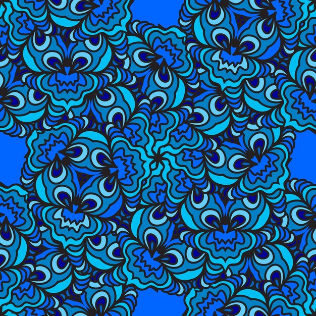 Vector seamless abstract pattern