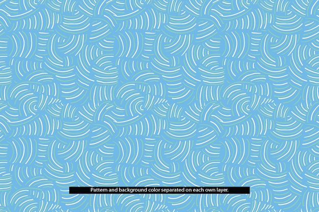 Seamless Abstract Traditional Etnic Hand Drawn Pattern Background