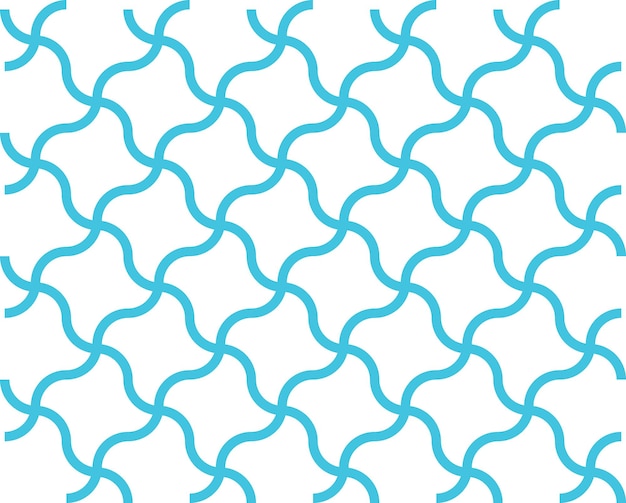 Vector seamless abstract wave pattern