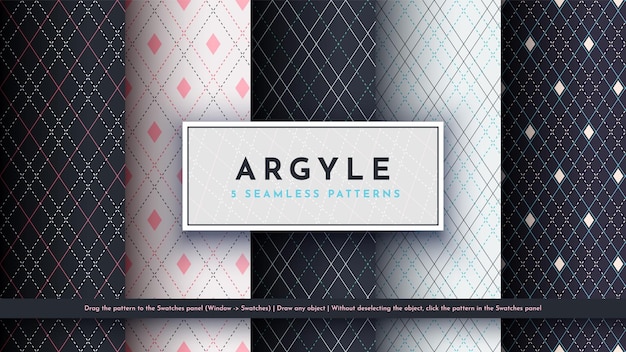 <unk>없는 Argyle 패턴 전통적인 스코틀랜드 텍스처 패션 직물 섬유 배경