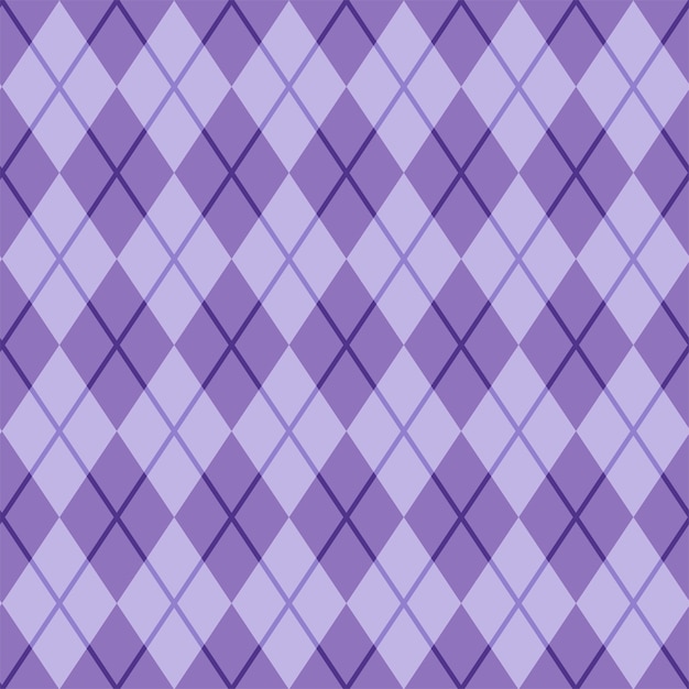 Vector seamless argyle pattern