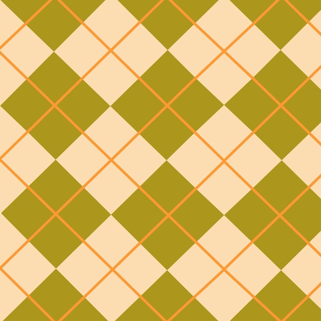 ベクトル seamless argyle pattern