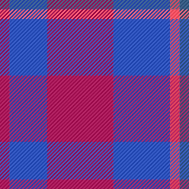 Seamless background pattern Textile check vector Plaid fabric tartan texture