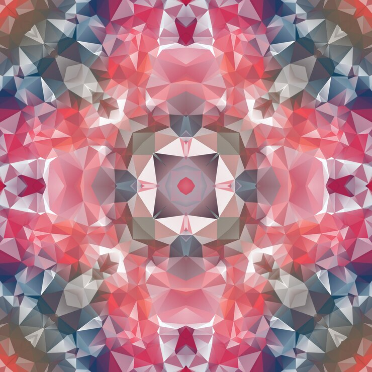 Vector seamless background pattern triangular pattern traditional ornament tribal motif