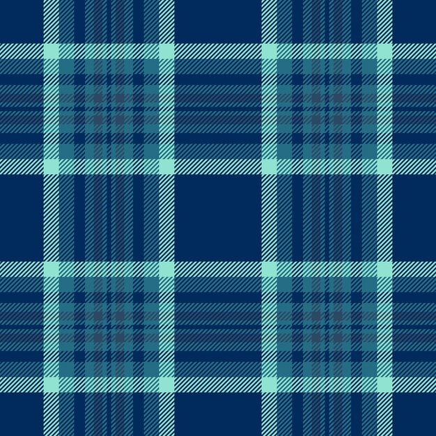 Seamless background plaid of texture fabric tartan with a check textile pattern vector