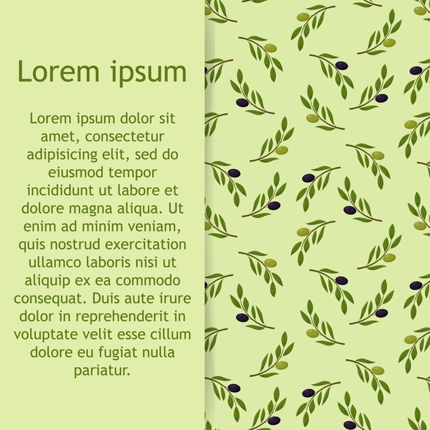 Seamless background with olive leaves Ideal for printing on fabric or paper