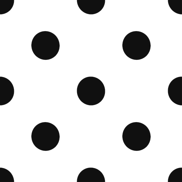 Seamless background with polka dot pattern