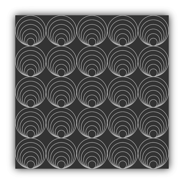 Vector seamless background with round elements sample for wallpapers screensavers creative ideas and creative design