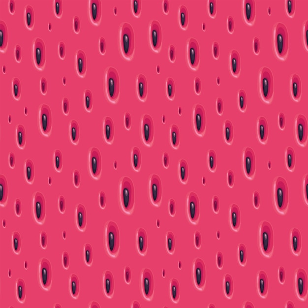 seamless background with slice of watermelon