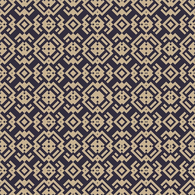 Seamless Batik Fabric Ornament Pattern Wallpaper Background