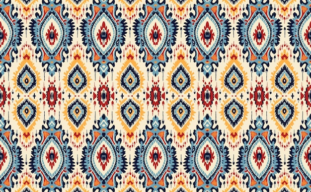 Seamless batik patternSeamless tribal batik patternandethnic ikat Seamless colorful pattern