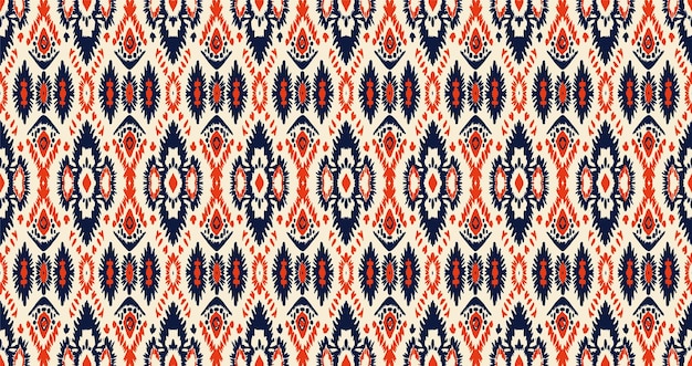 Seamless batik patternSeamless tribal batik patternandethnic ikat Seamless colorful pattern