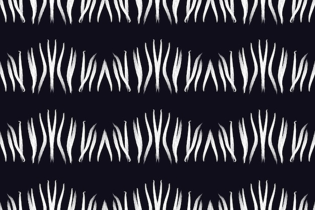 Vector seamless black and white pattern