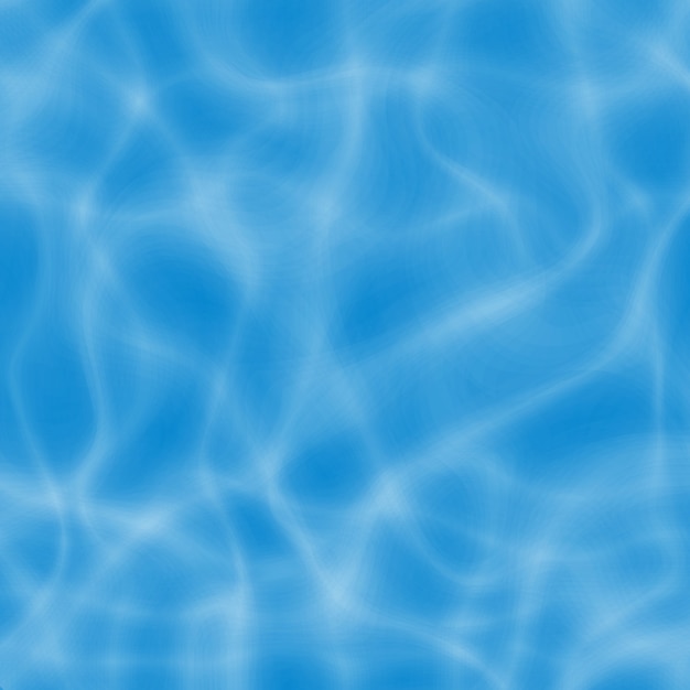 Seamless blue ocean water background with sun reflections