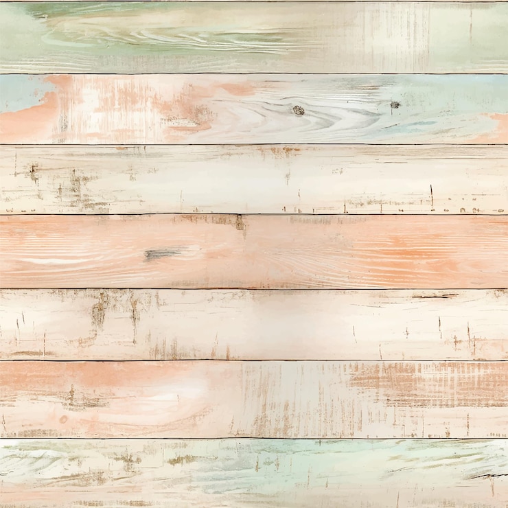 Vector seamless blue and pink wooden texture wood retro background
