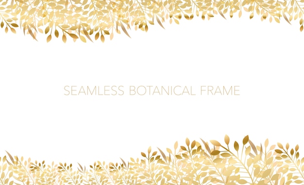 Seamless botanical background