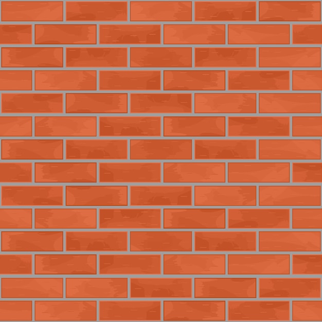 Vector seamless brick wall background