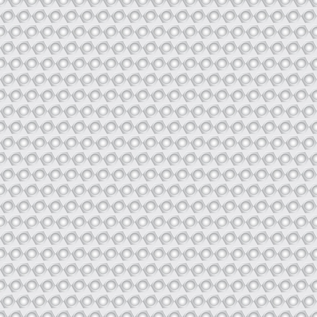 Seamless carbon pattern with small round holes in gray colors