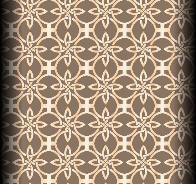 seamless celtic pattern print